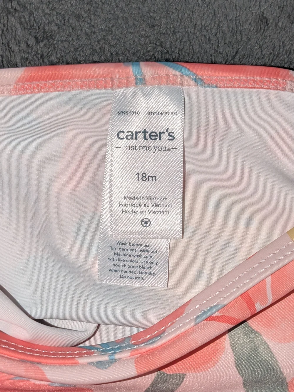 Carter's Tropical Rashguard Set